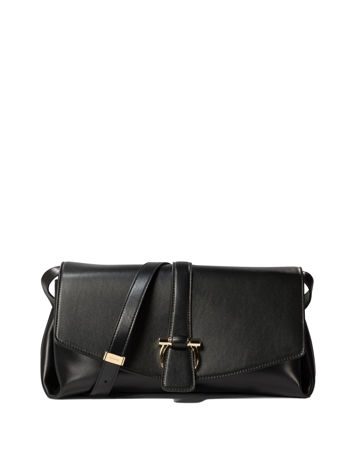 Ferragamo Women's Crossbody Bag With Flap in Black | 0777229