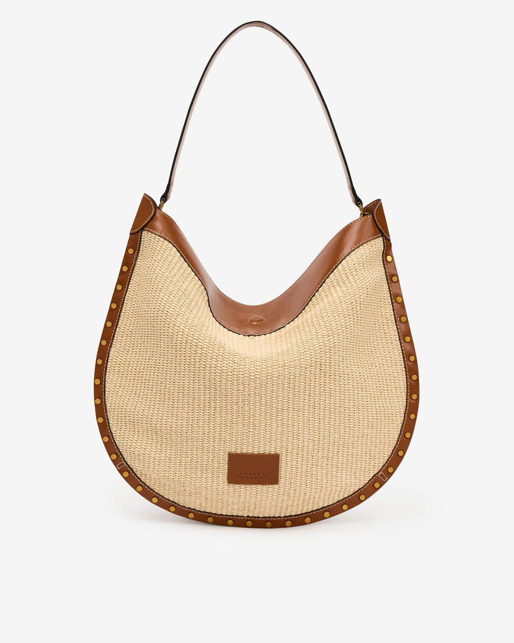 Sac Oskan Hobo Soft - Femme - Naturel Et Cognac - Isabel Marant