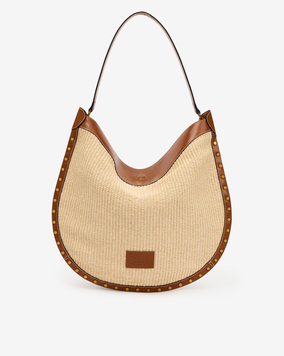 Isabel Marant Sac Oskan Hobo Soft - Femme - Naturel Et Cognac - Isabel Marant