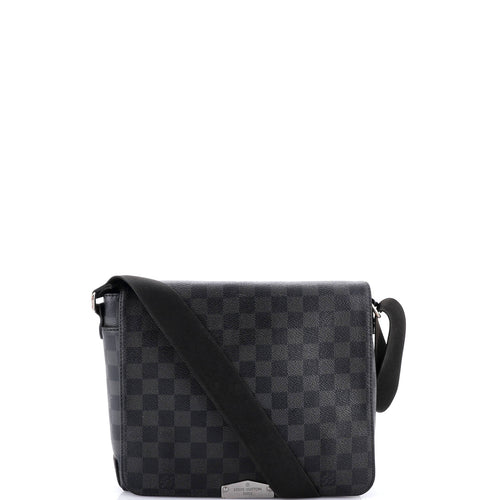 District Messenger Bag Damier Graphite PM