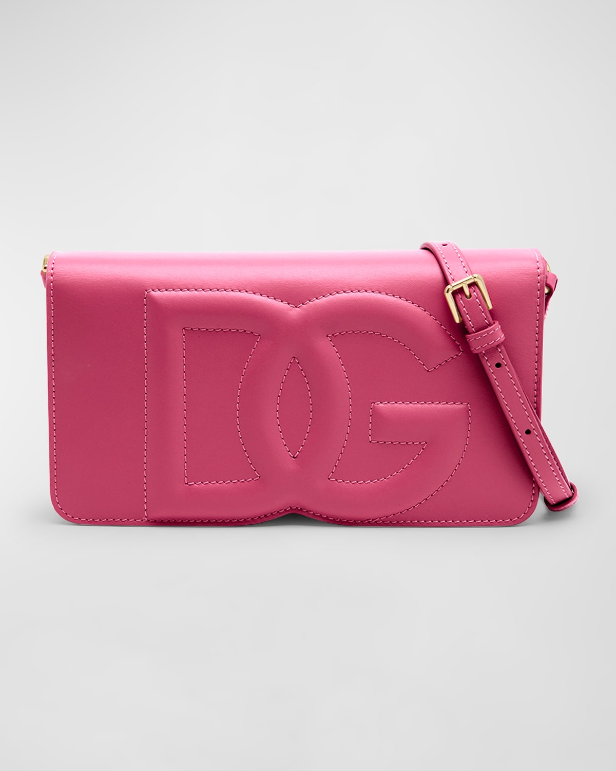 Boss DG Logo Micro Leather Crossbody Bag