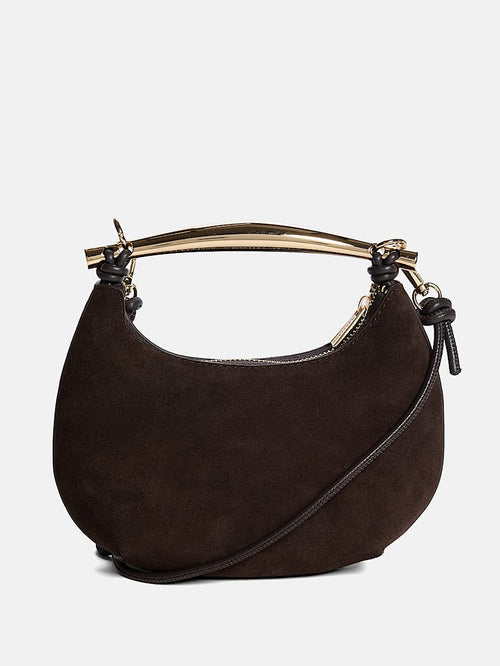 Mini Sac Hobo en Cuir Victoria