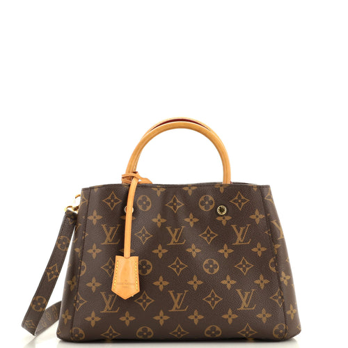 Montaigne Handbag Monogram Canvas BB