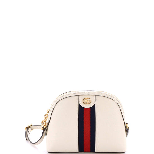 GUCCI Ophidia Dome Shoulder Bag Leather Small