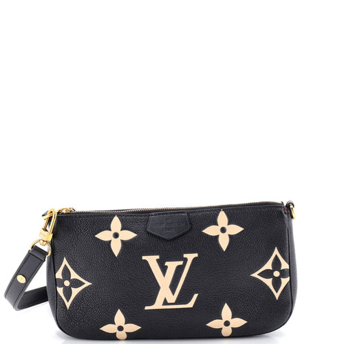 Multi Pochette Accessoires Bicolor Monogram Empreinte Giant