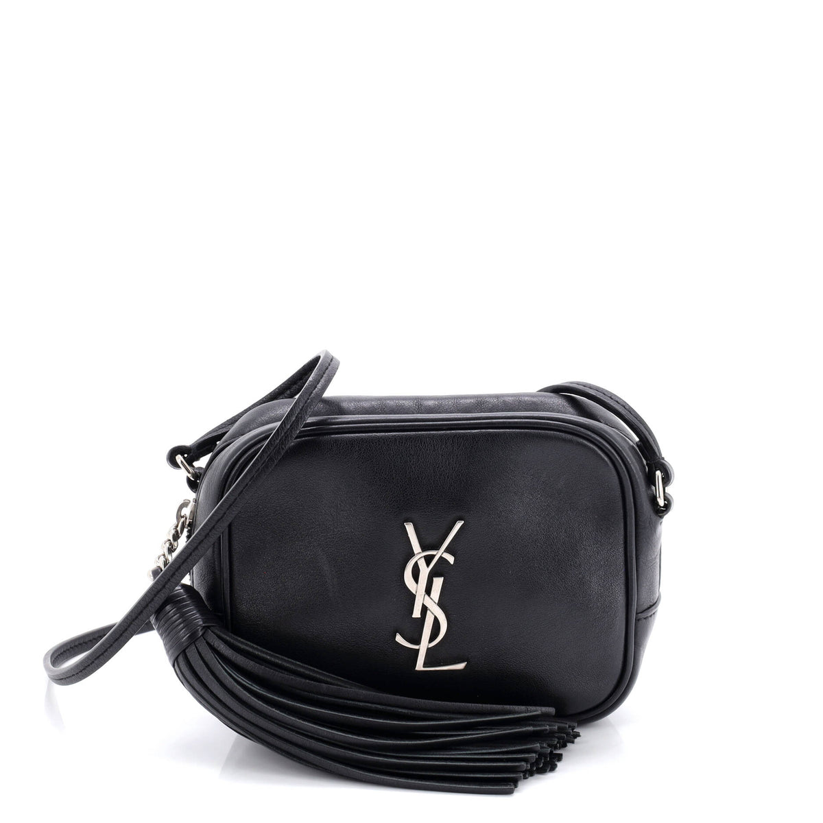 Saint Laurent Classic Monogram Blogger Crossbody Bag Leather Small