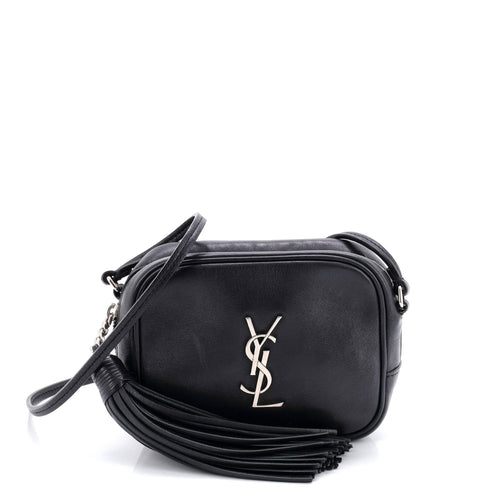 Classic Monogram Blogger Crossbody Bag Leather Small