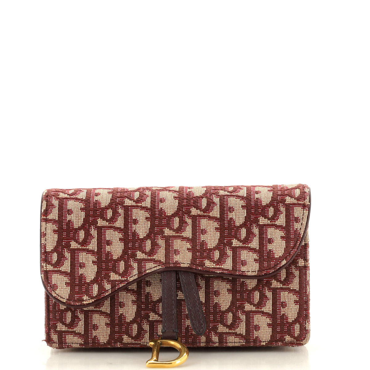 Christian Dior Saddle Rectangular Belt Bag Oblique Canvas