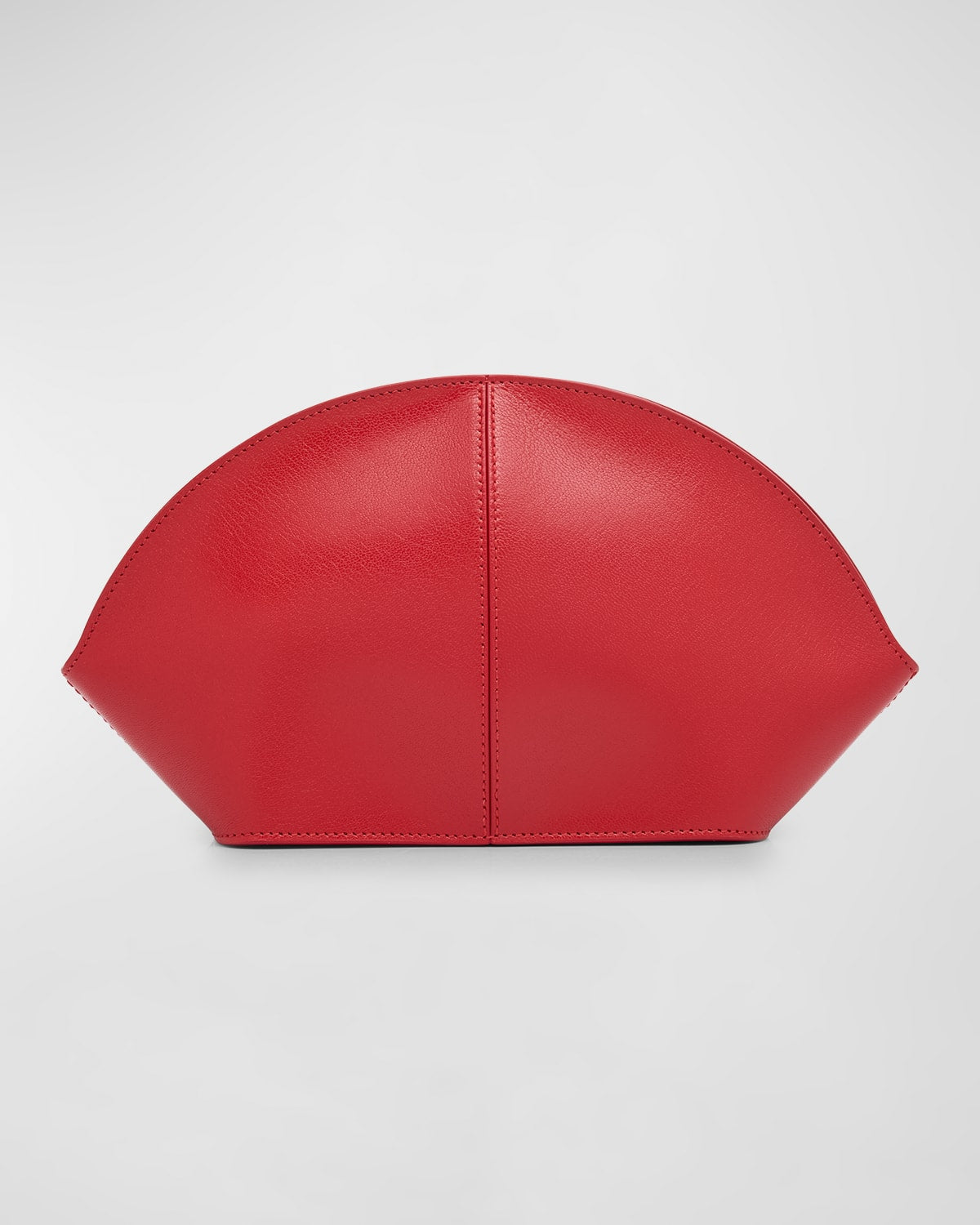 The Row Mel Clutch Bag in Shiny Leather