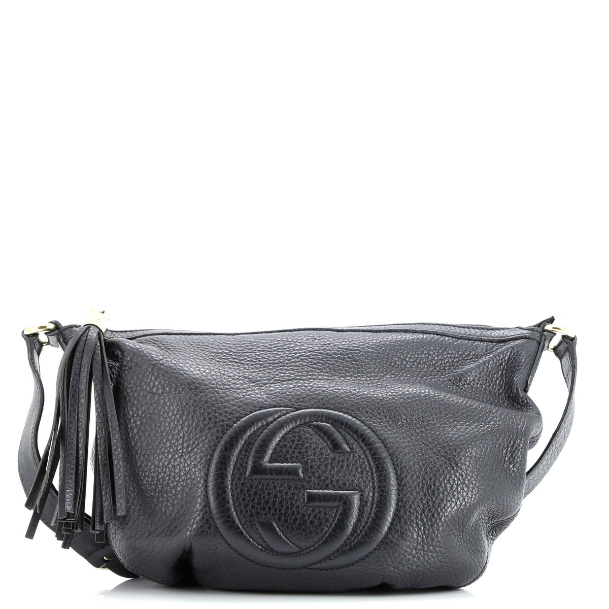 Gucci GUCCI Soho Messenger Bag Leather Medium