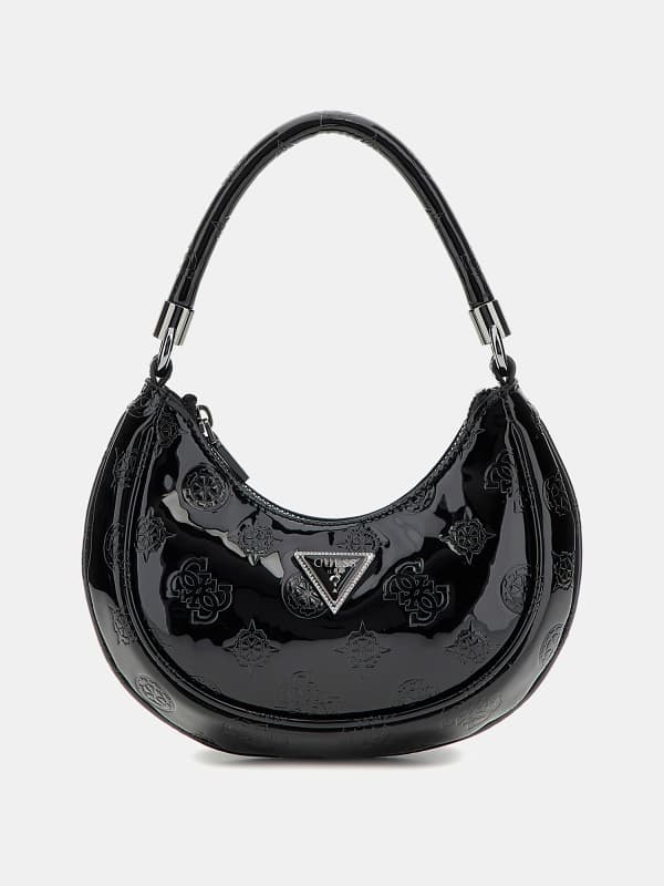 Guess Zalina Patent Mini Shoulder Bag