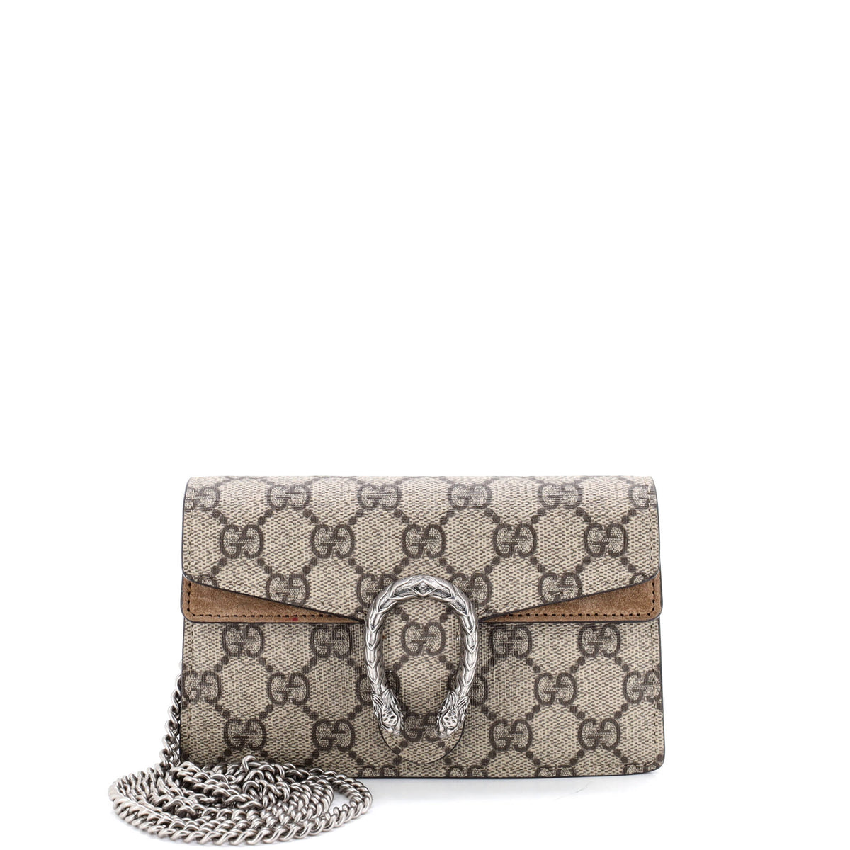 Gucci GUCCI Dionysus Bag GG Coated Canvas Super Mini