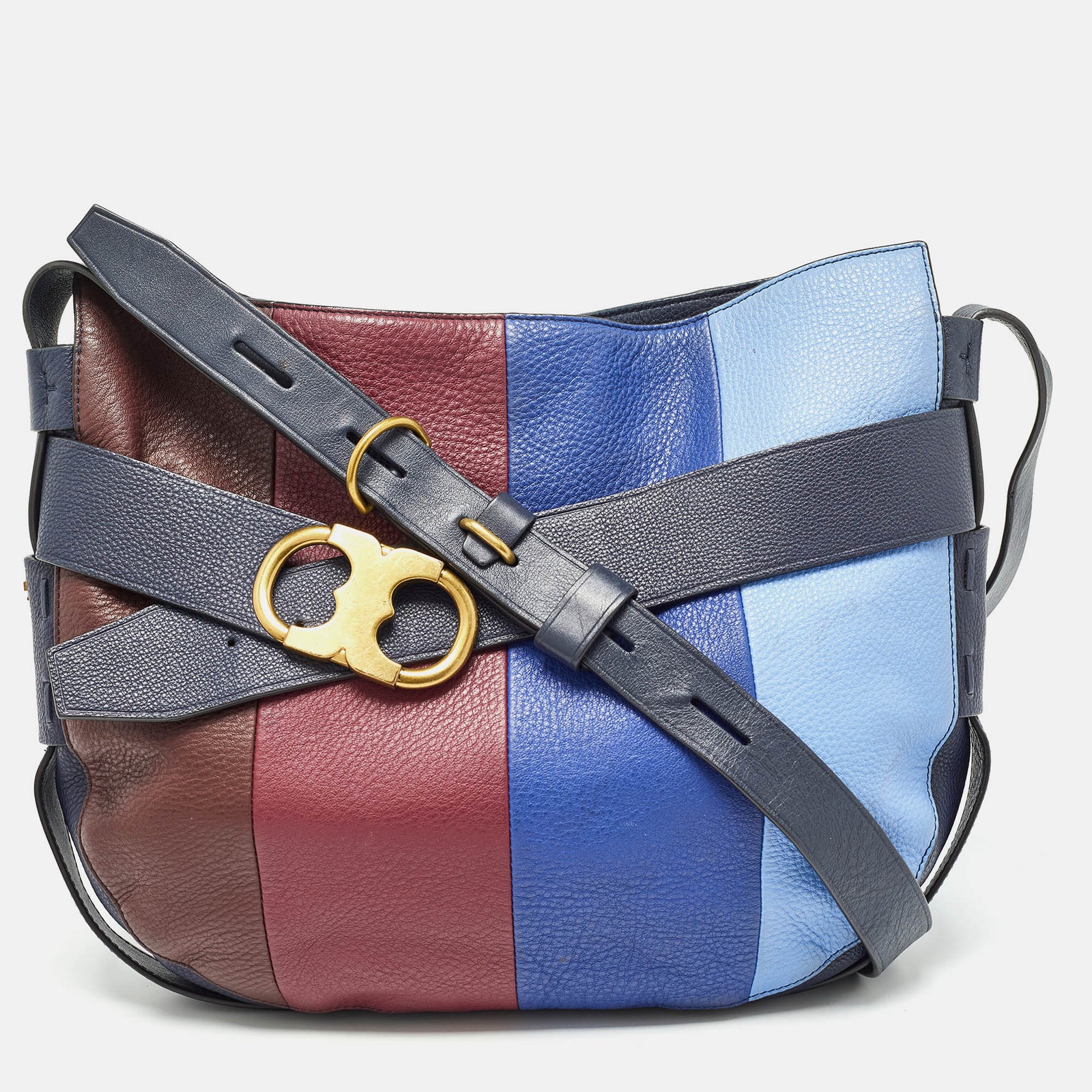 Tory Burch Multicolor Leather Gemini Hobo