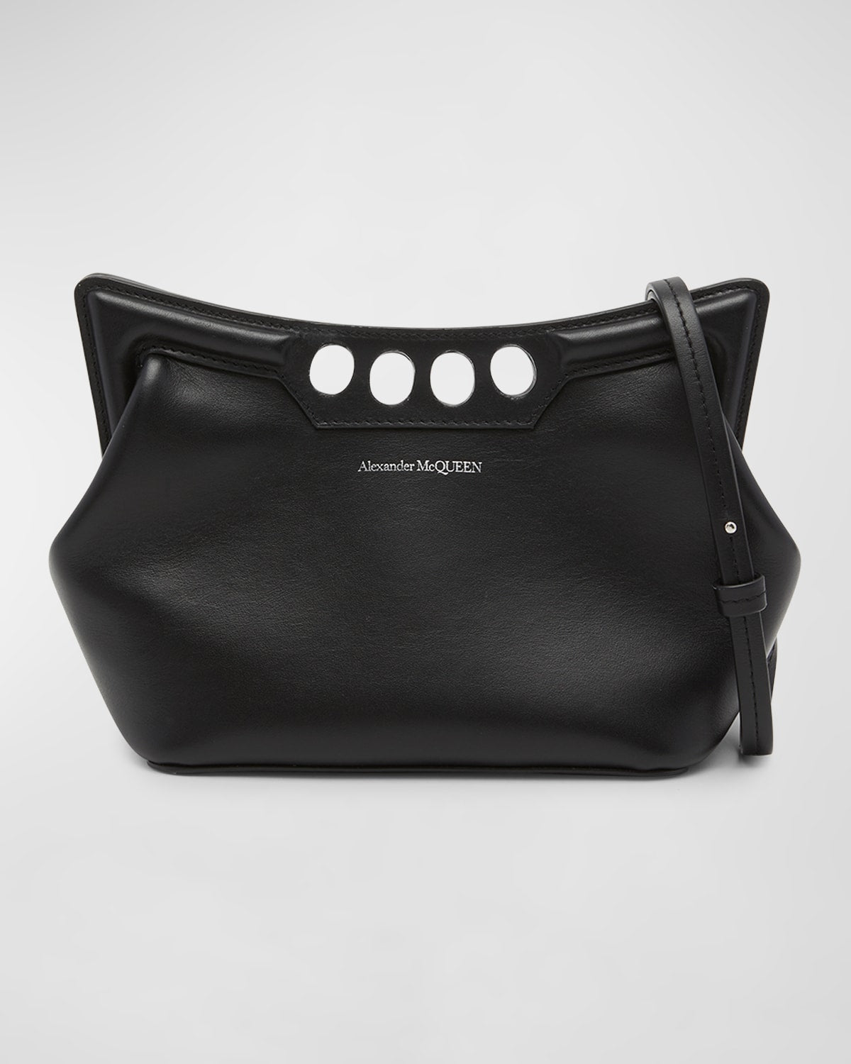 Alexander Mcqueen The Peak Mini Leather Shoulder Bag