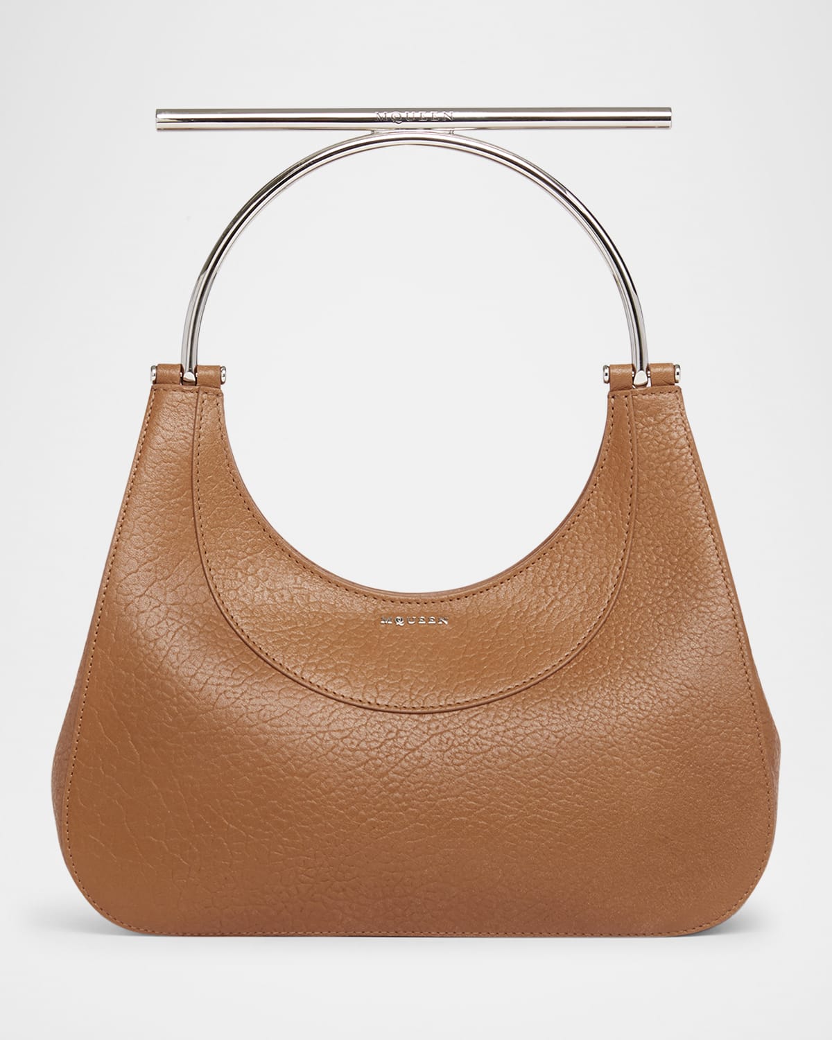 Alexander Mcqueen Crossbar Leather Top-Handle Bag