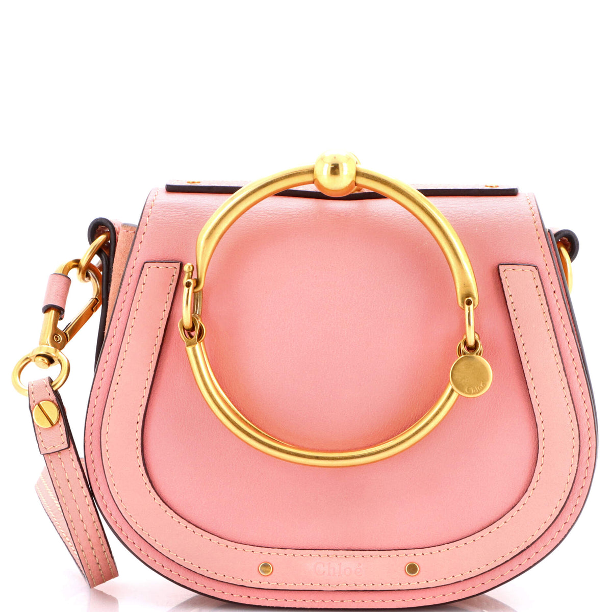 Chloe CHLOE Nile Crossbody Bag Leather Small