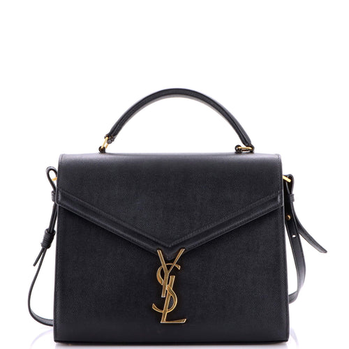 Cassandra Top Handle Bag Leather Medium
