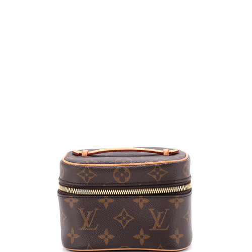 Nice Vanity Case Monogram Canvas Nano