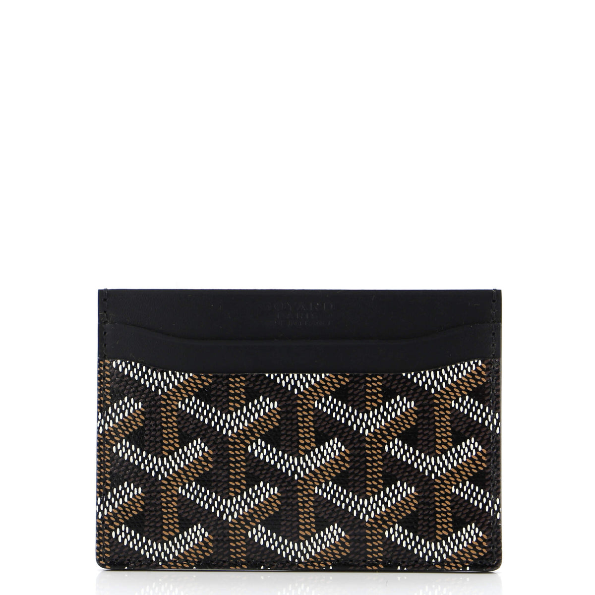 Goyard GOYARD Saint Sulpice Card Holder Coated Canvas