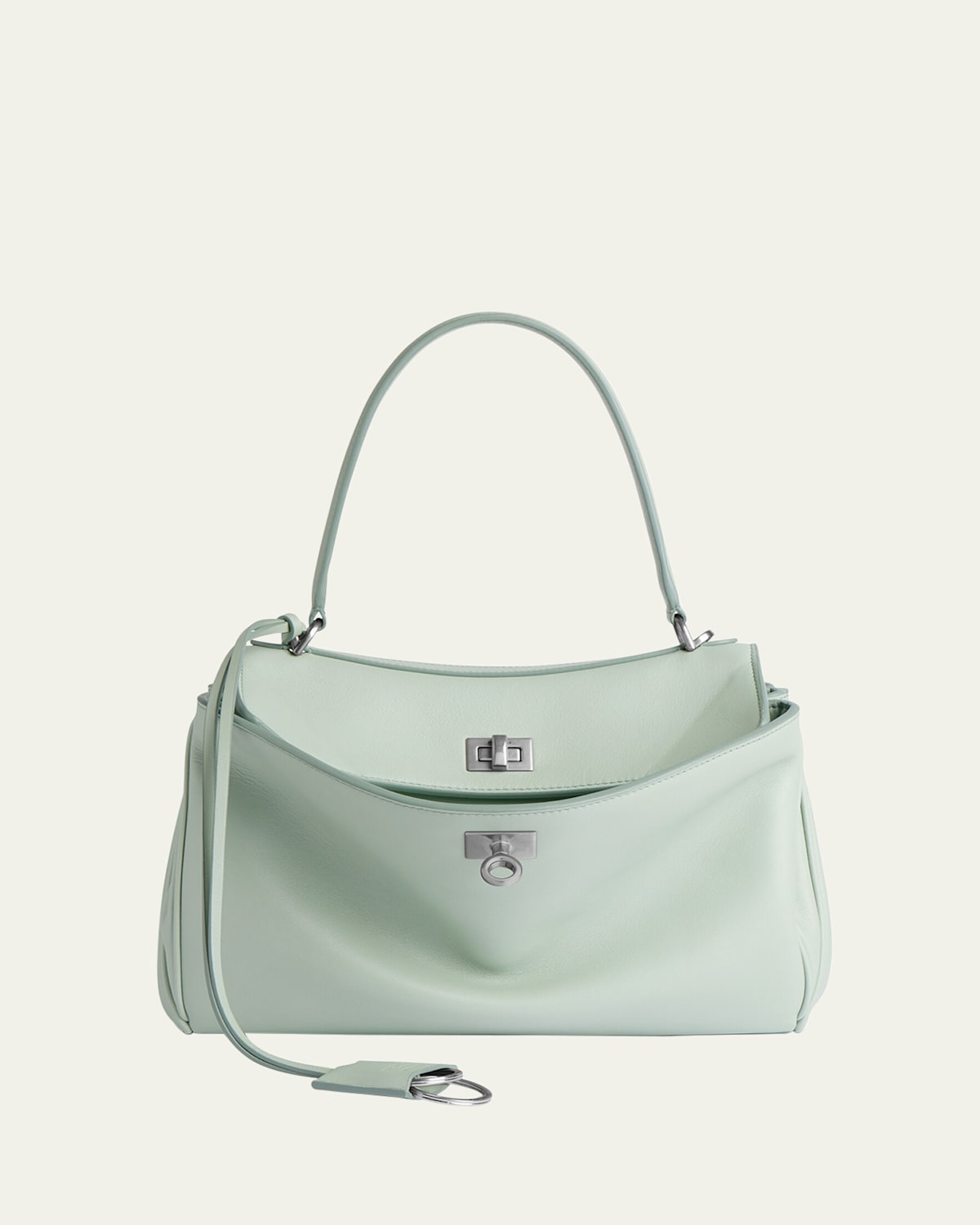 Balenciaga Rodeo Small Calfskin Top-Handle Bag