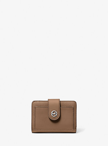 Michael Kors MK Mercer Small Leather Wallet - Brown - Michael Kors