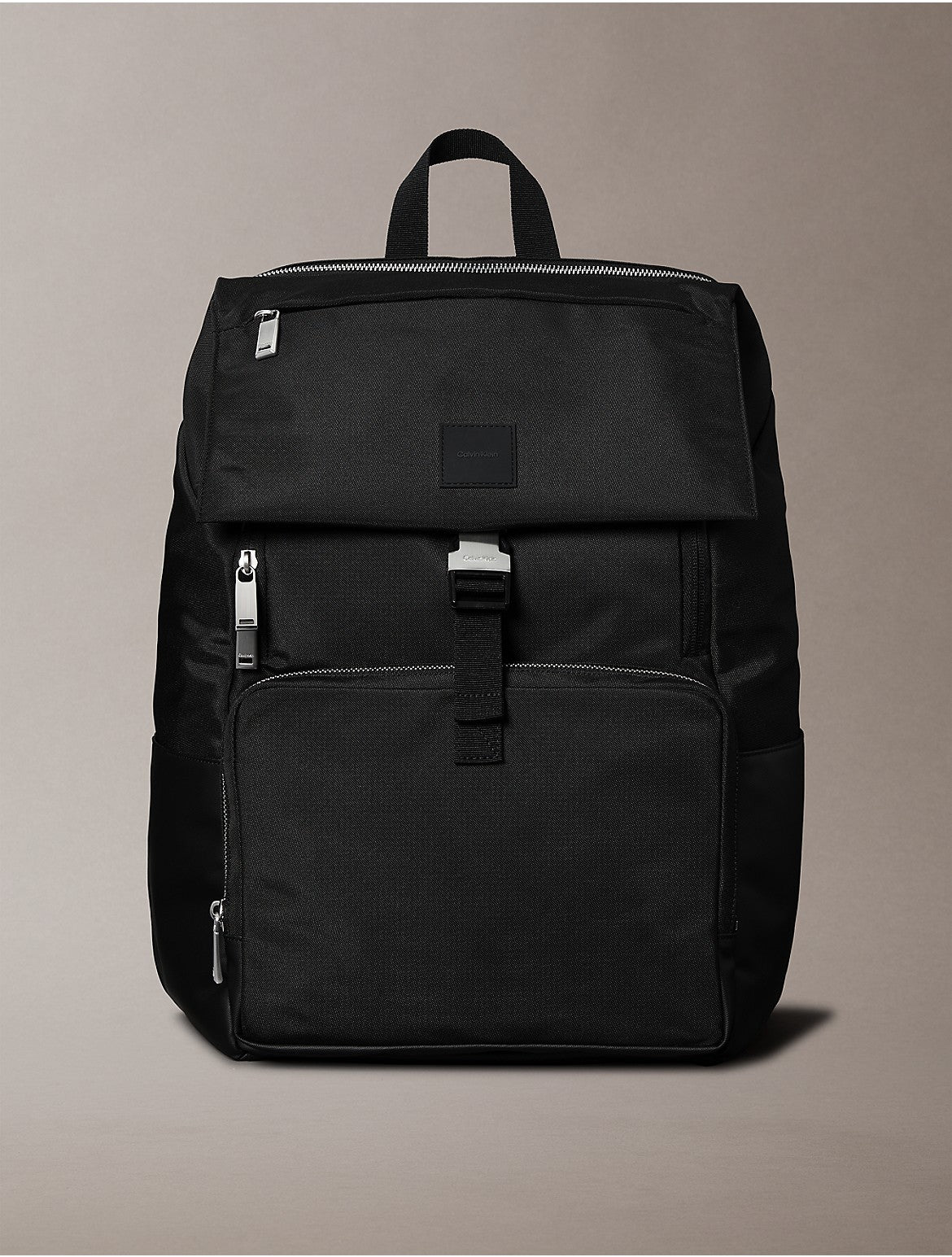 Calvin Klein Men's Utility Flap Backpack - Black