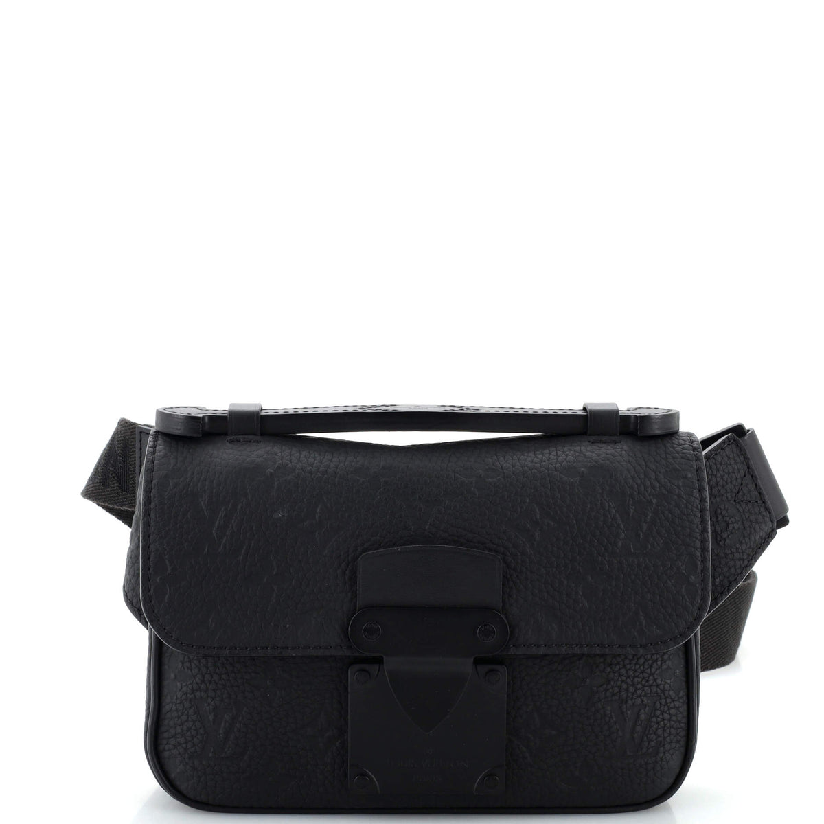 Louis Vuitton S Lock Sling Bag Monogram Taurillon Leather