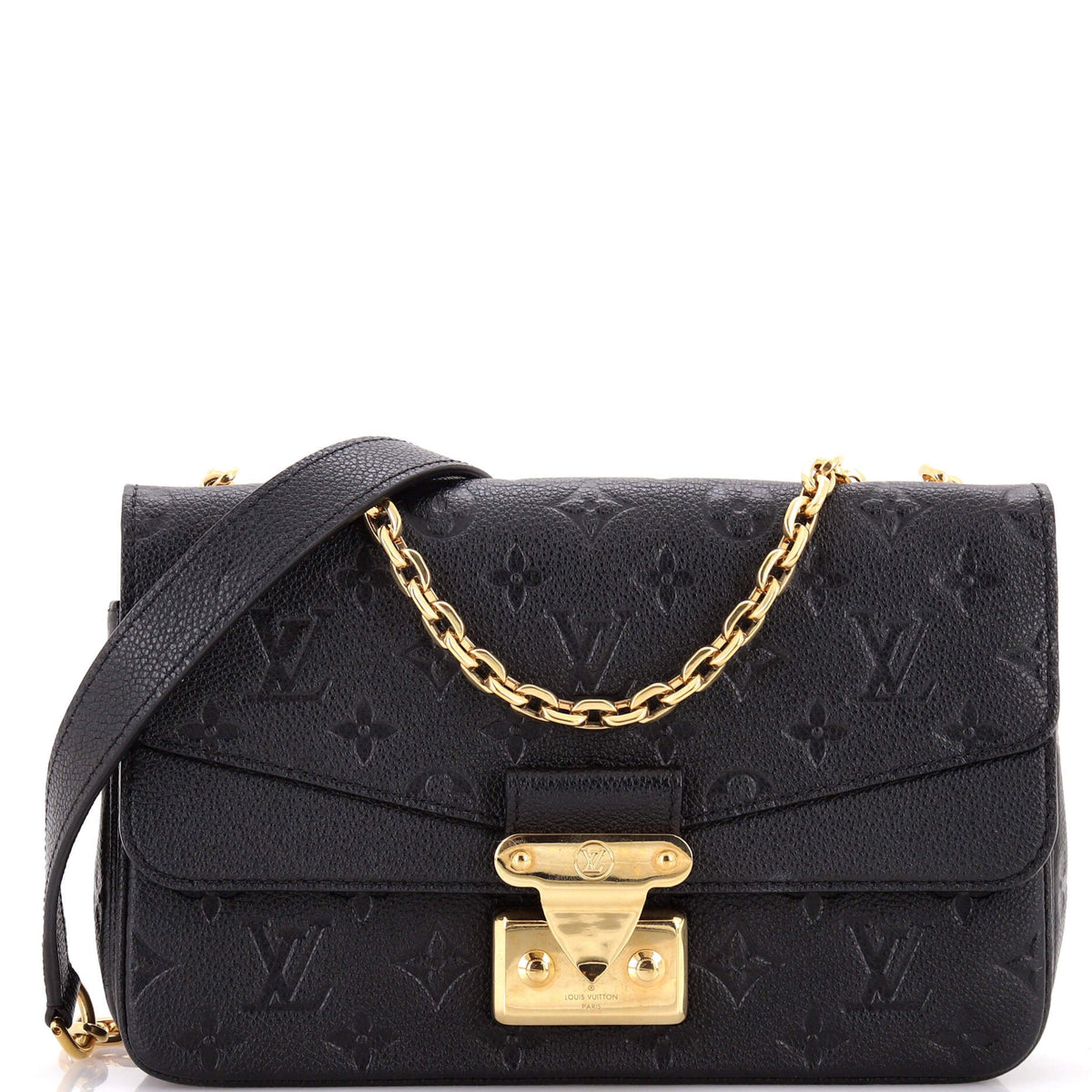Louis Vuitton Marceau Handbag Monogram Empreinte Leather