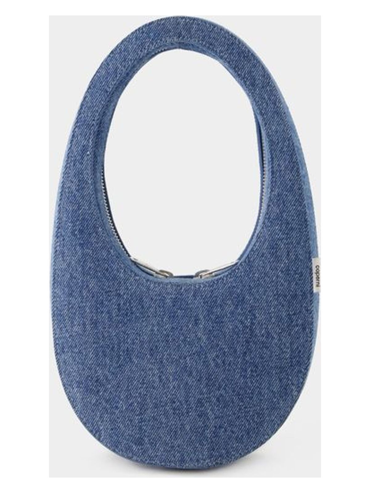 Coperni Women's Denim Mini Swipe Bag in Blue | COPBA01BIS202