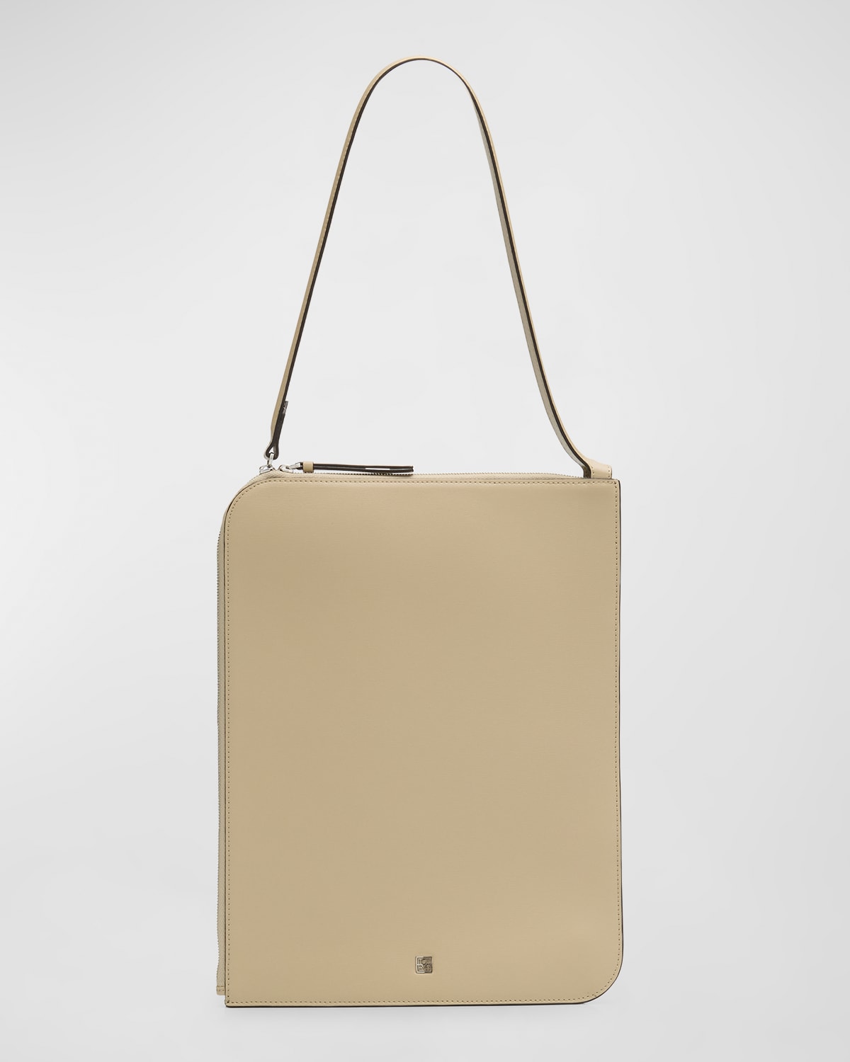 Toteme Zip Slim Leather Tote Bag