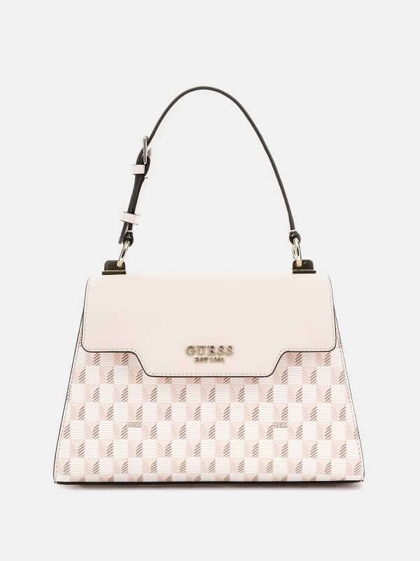 Guess Hallie Handtasche mit geometrischem Print