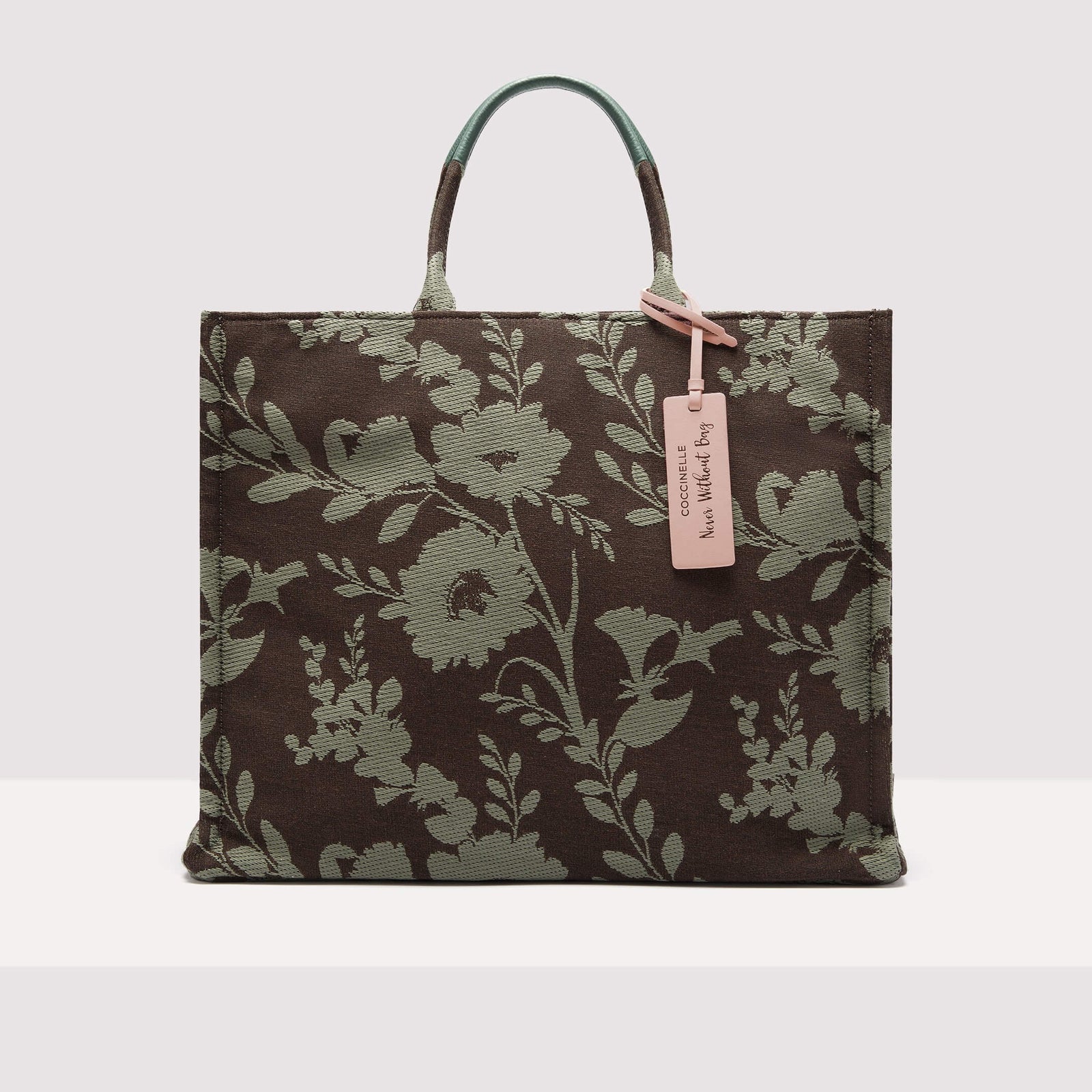 Coccinelle Never Without Bag Flower jacquard Large