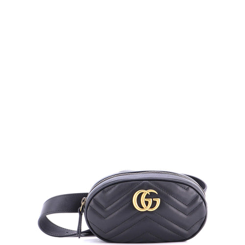 GUCCI GG Marmont Belt Bag Matelasse Leather