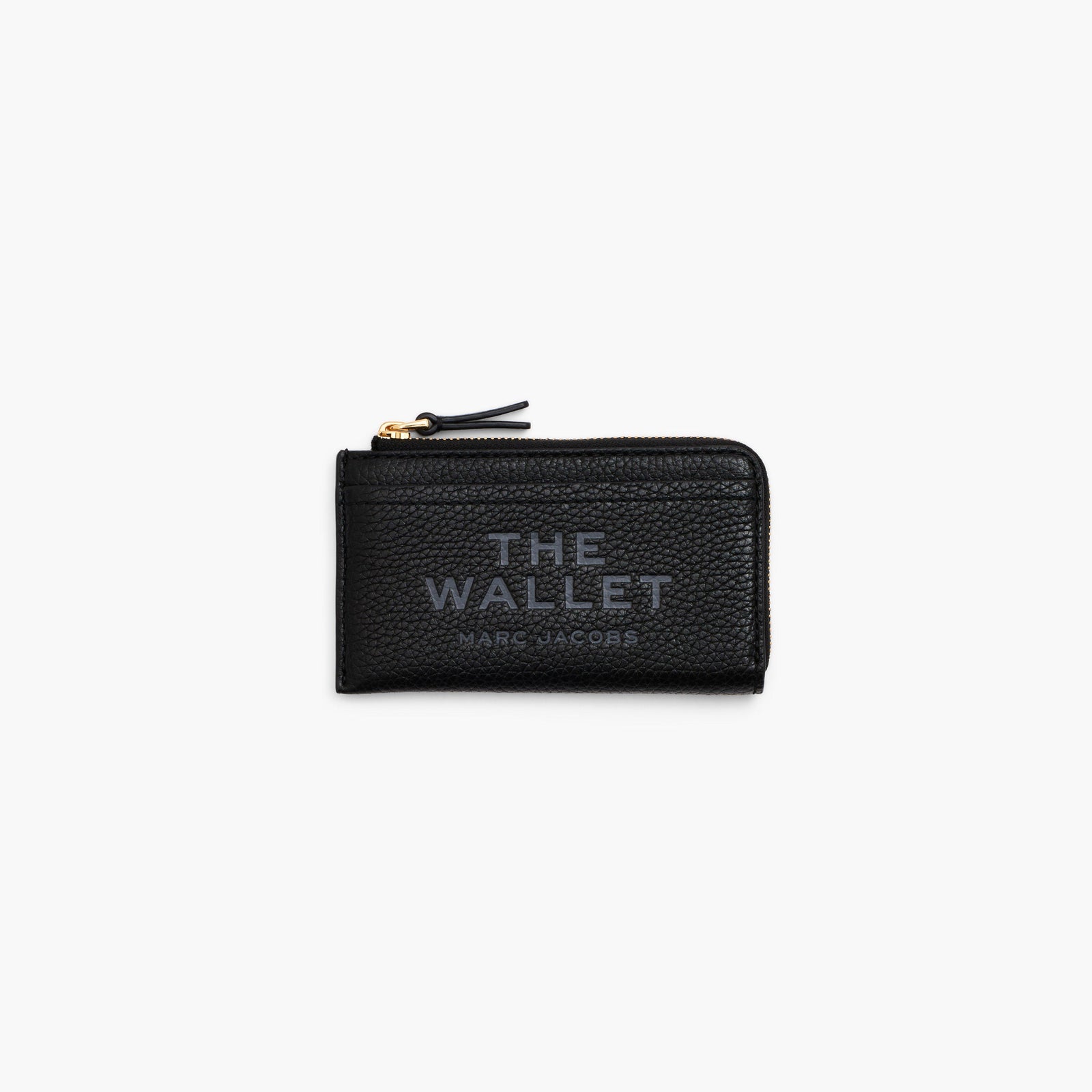 Marc Jacobs The Leather Top Zip Multi Wallet in Black