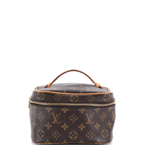 Nice Vanity Case Monogram Canvas Mini