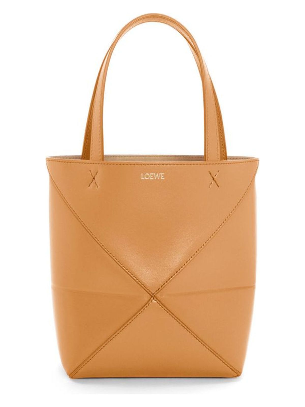 Loewe Women's Mini Puzzle Fold Tote Bag in Warmdesert | A657V25X01