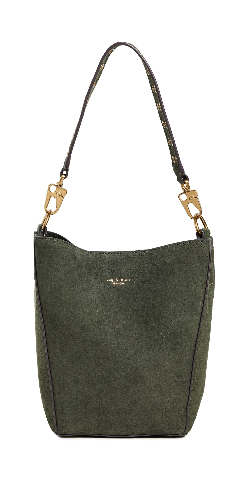 Rag & Bone Parker Bucket Bag Forest One Size