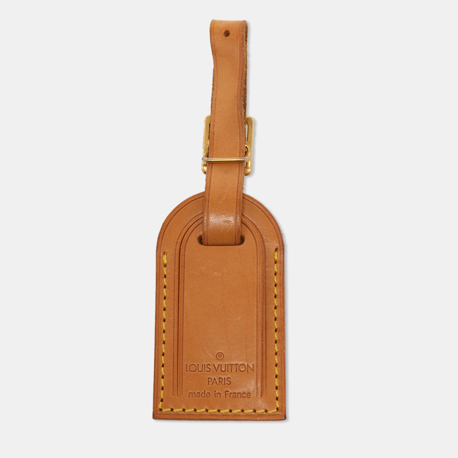 Louis Vuitton Vachetta Leather Luggage Name Tag