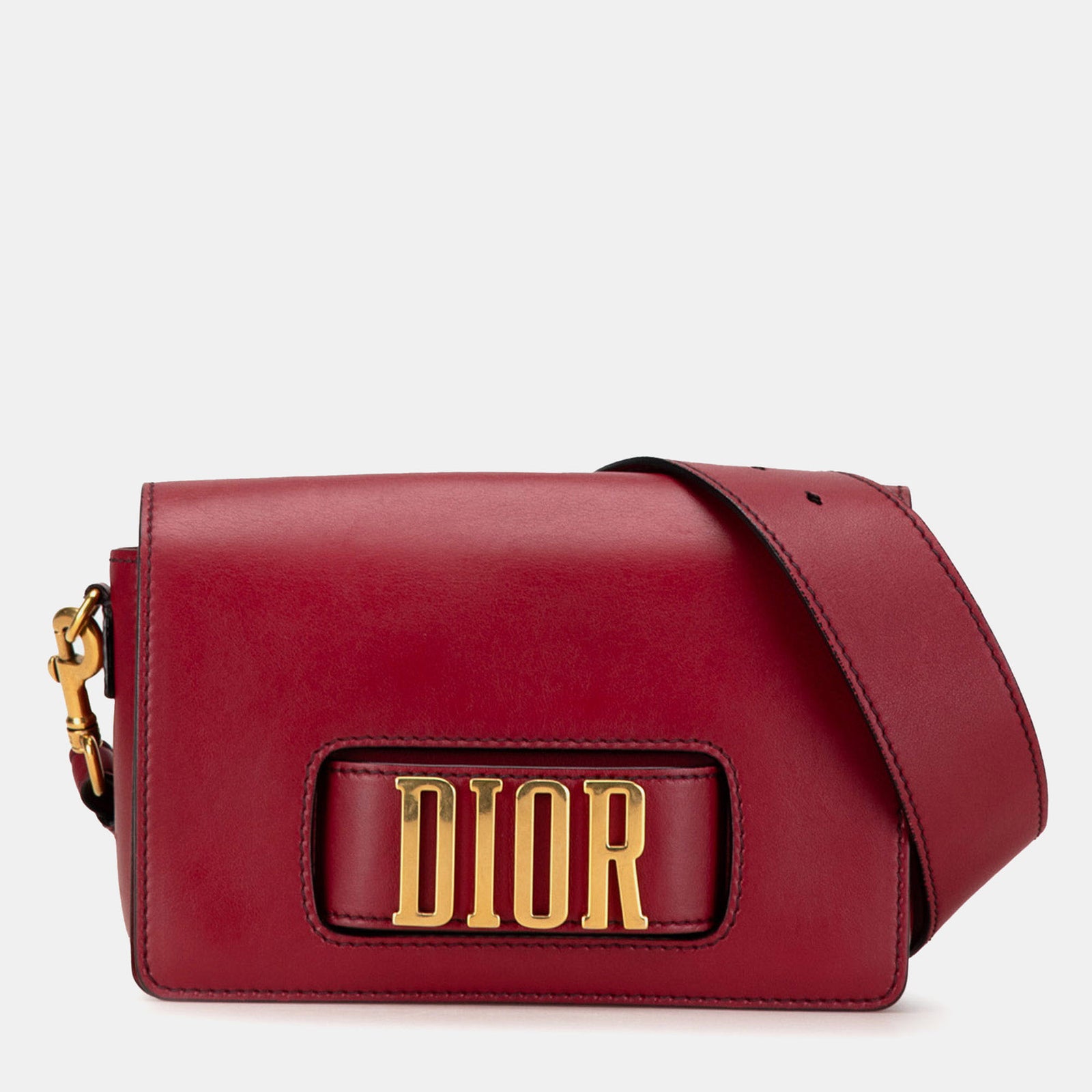 Dior Dio(r)evolution-Überschlagtasche aus Kalbsleder