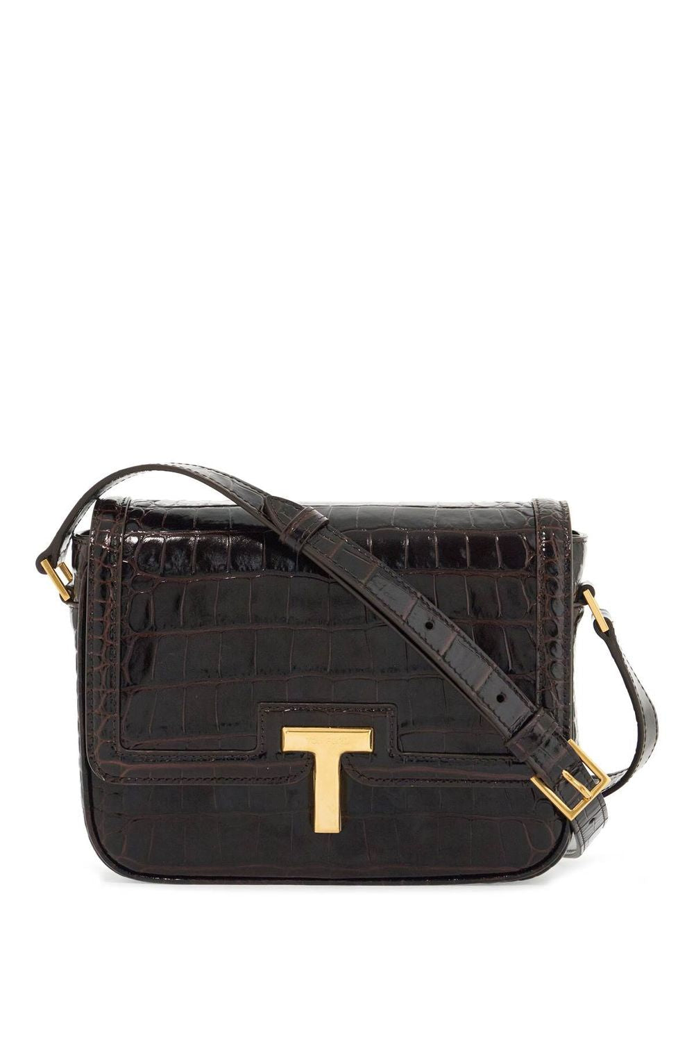 Tom Ford Women's Wallis Shoulder Bag With Strap in Brown | L1831LCL395X
