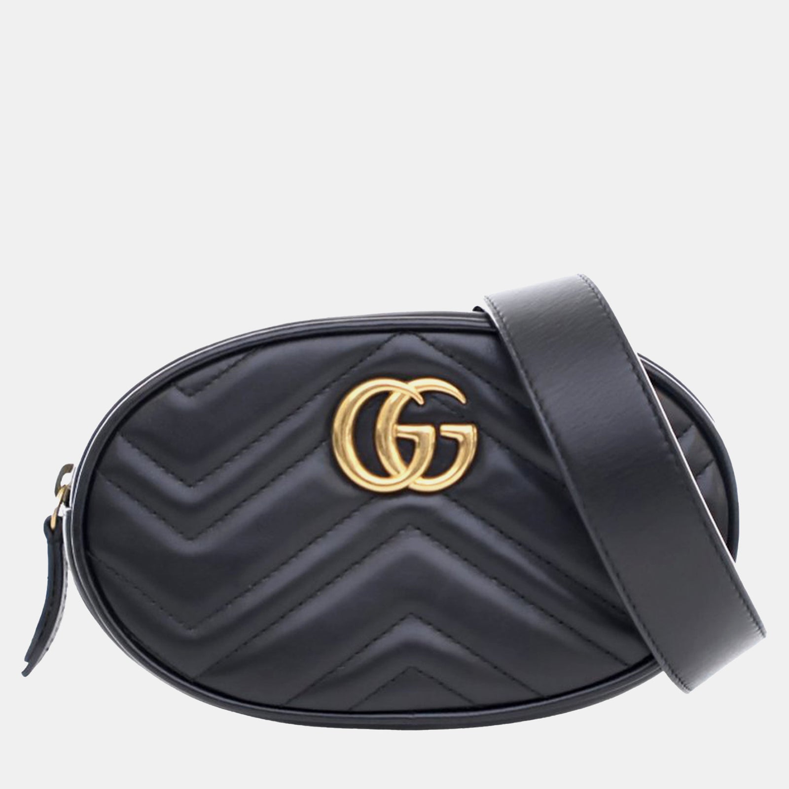 Gucci Gürteltasche aus Matelassé-Leder „GG Marmont“