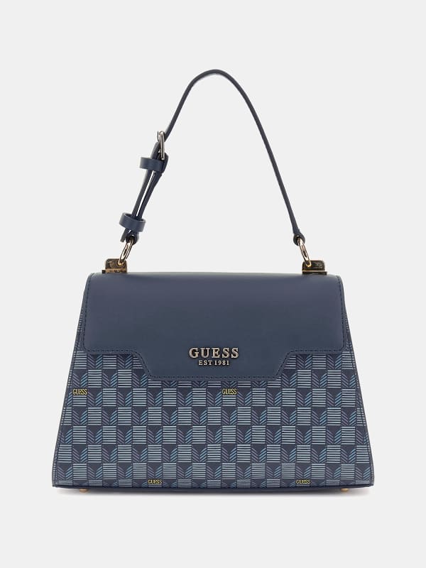 Guess Hallie Handtasche mit geometrischem Print