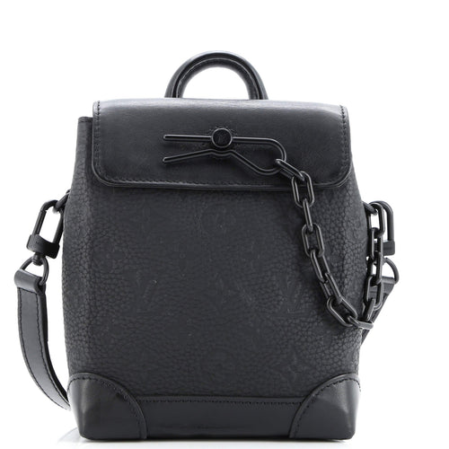 Steamer Bag Monogram Taurillon Leather Nano