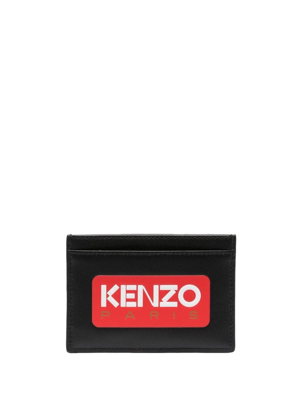 Kenzo Men's Leather Card Holder in Black | FD55PM820L41