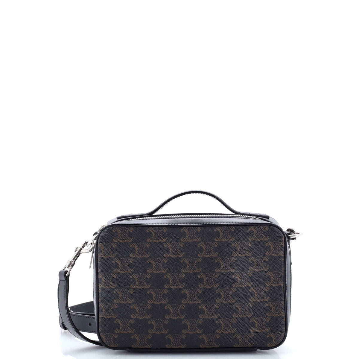 Celine CELINE Messenger Box Bag Triomphe Coated Canvas