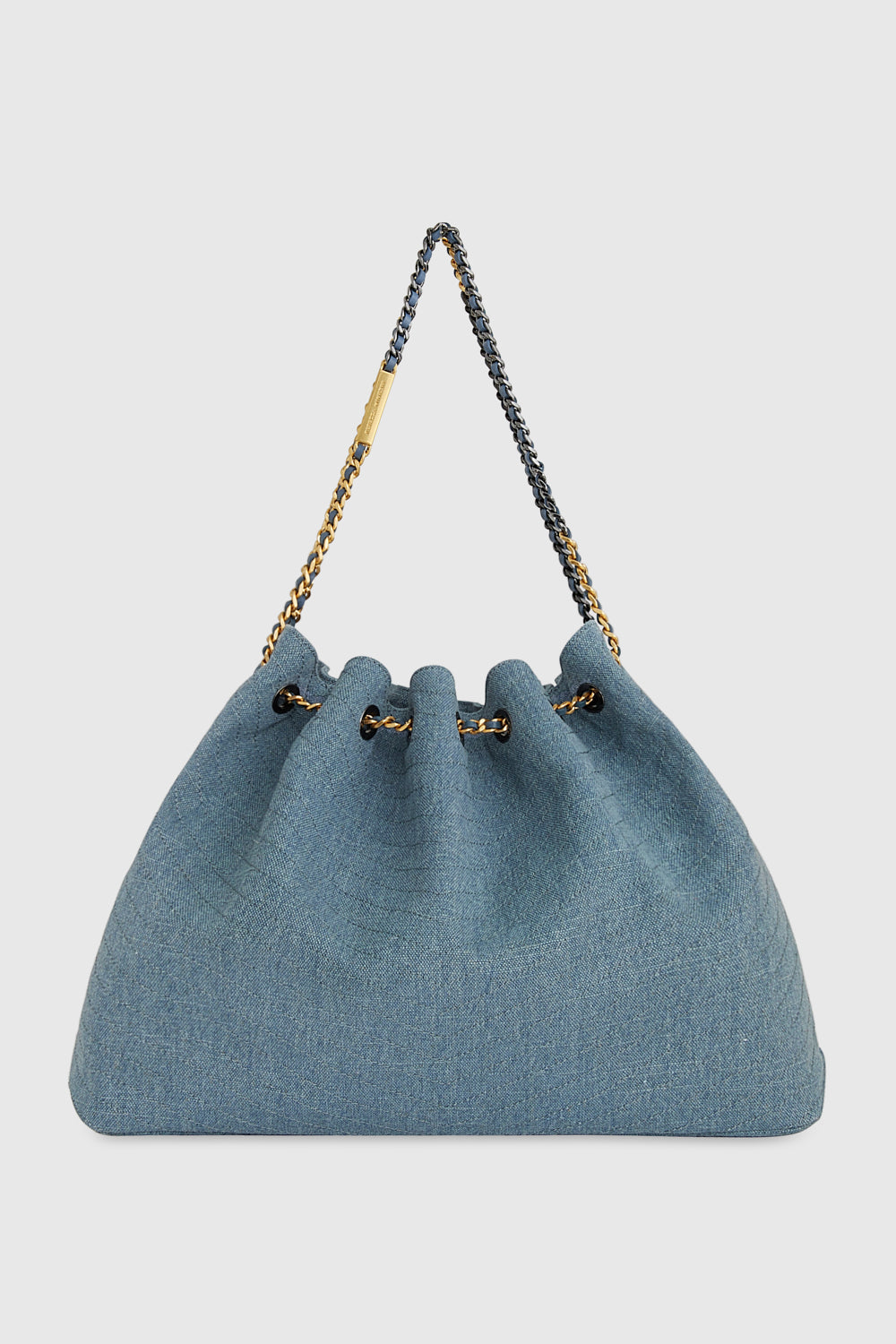 Soft Tote Bag In Blue