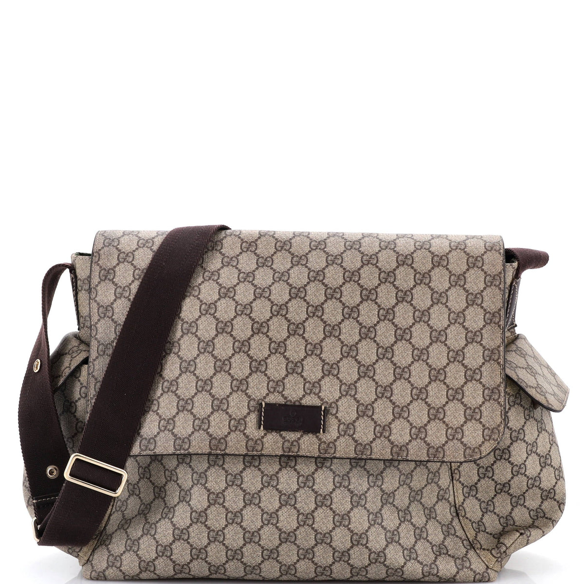 Gucci GUCCI Diaper Bag GG Coated Canvas