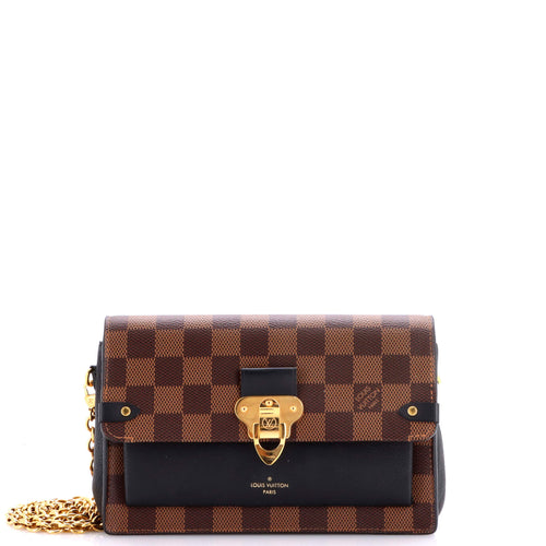 Vavin Chain Wallet NM Damier with Leather
