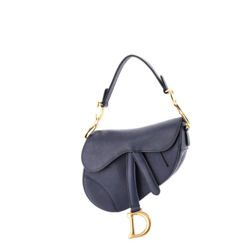 Saddle Handbag Leather Mini