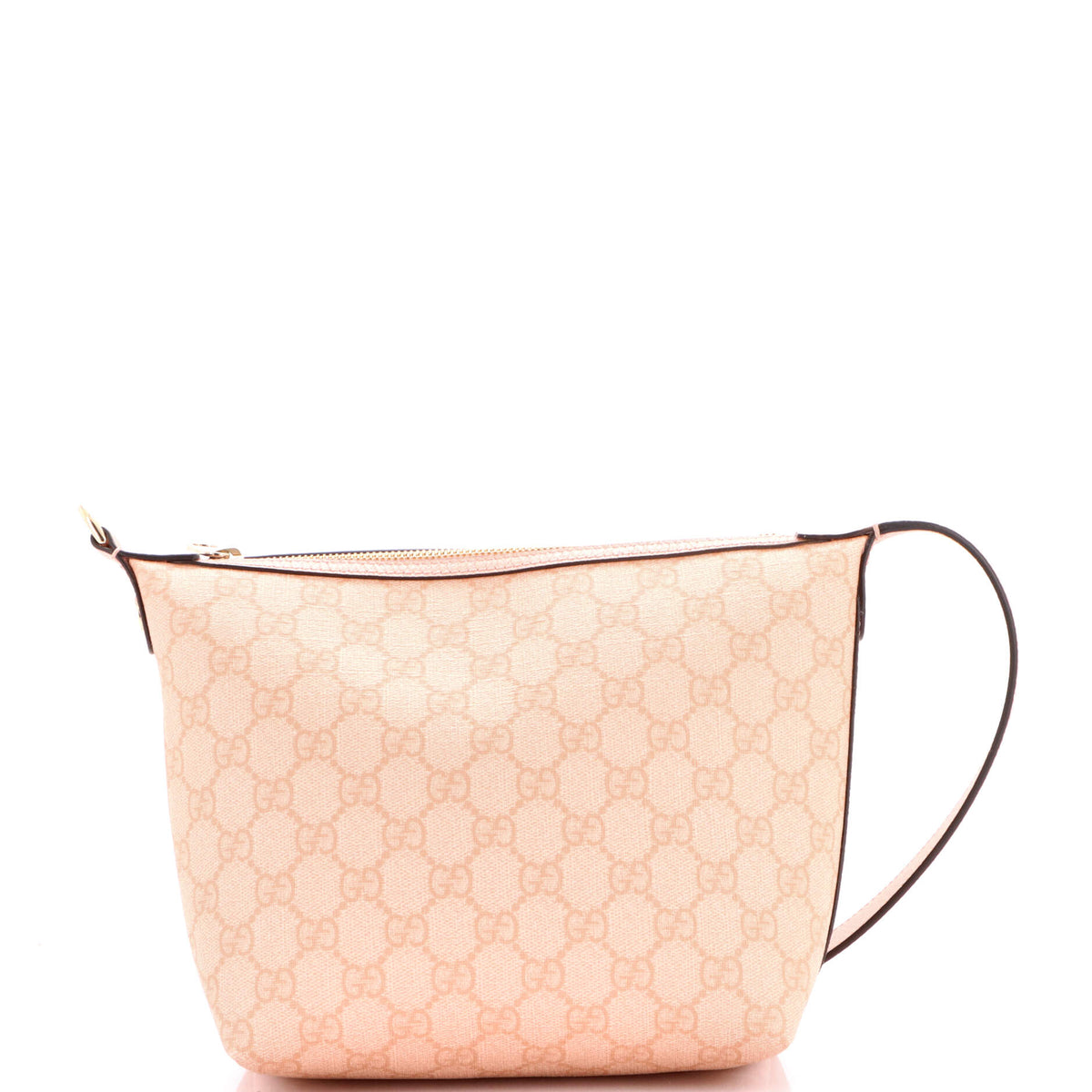 Gucci GUCCI Ophidia Zip Shoulder Bag GG Coated Canvas Super Mini